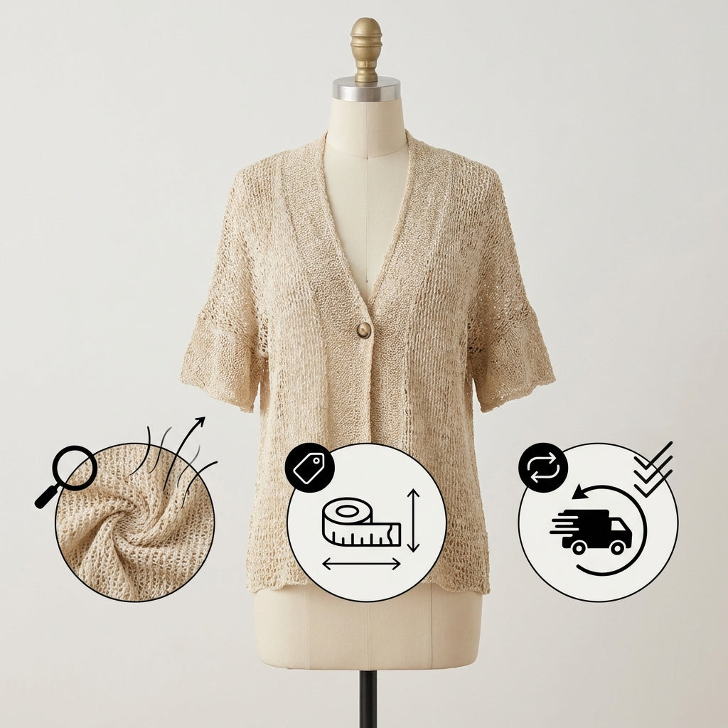 Celine Hollow Cardigan