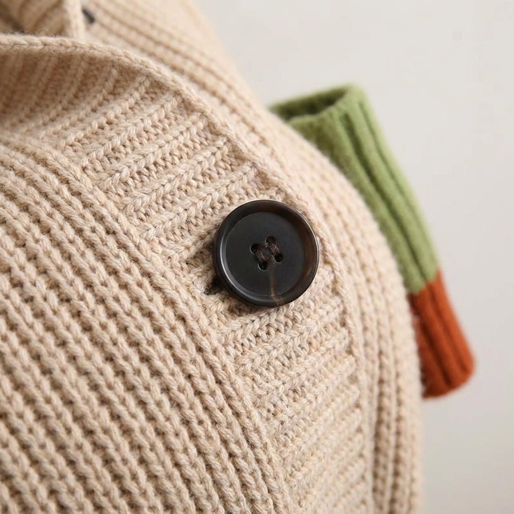 Cappotto di cotone con cappuccio Auréa