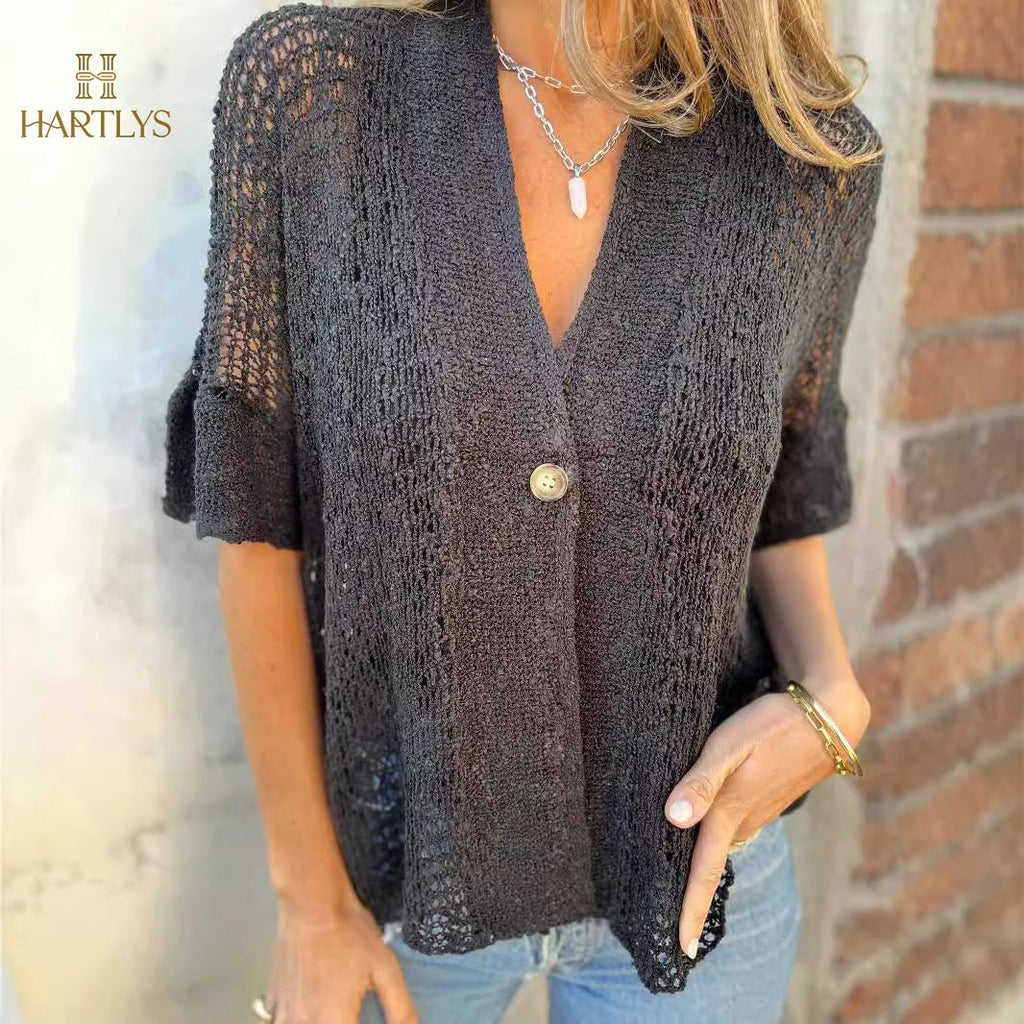 Camille Open Stitch Cardigan