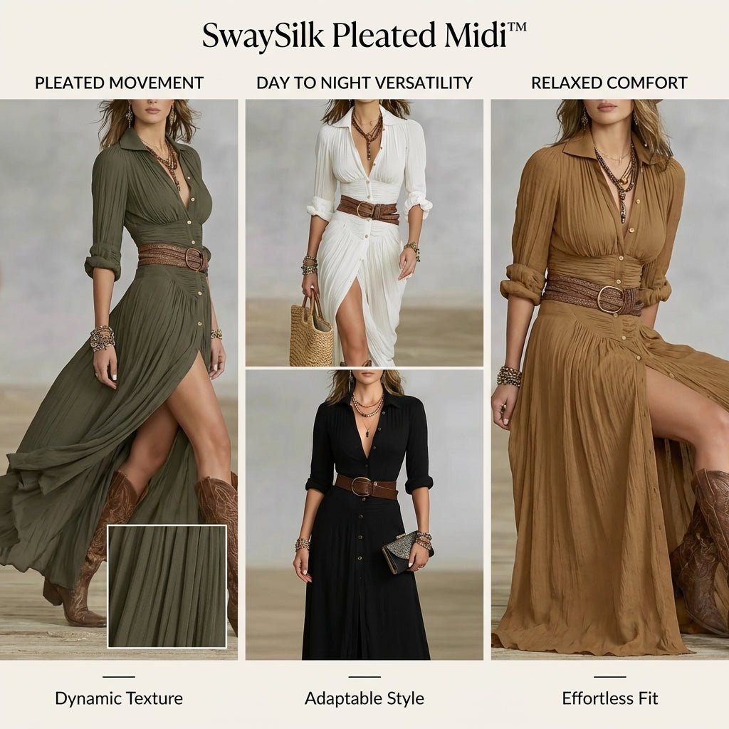 Arlisse Midi-Kleid
